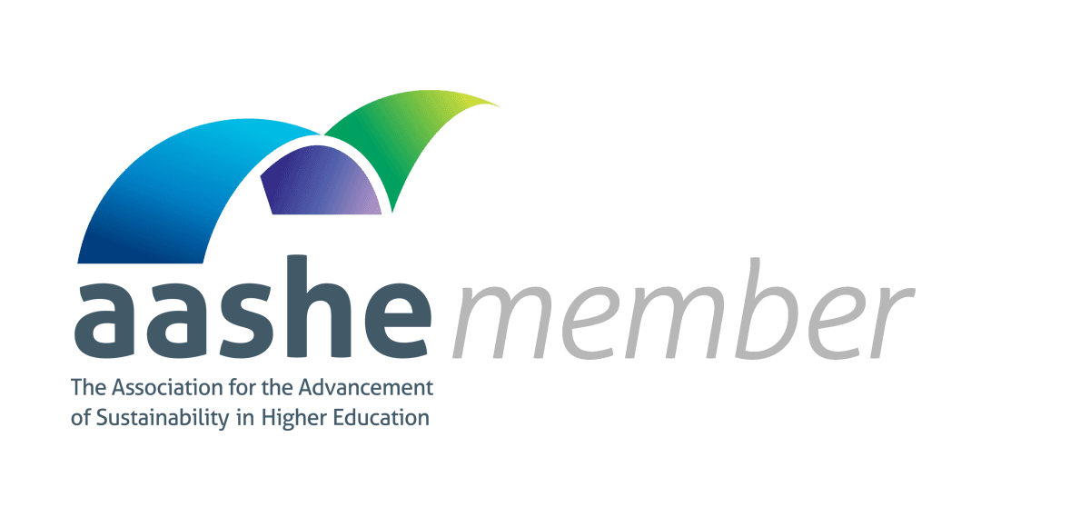 AASHE member logo — LiveGreen Academy is a member of the Association for the Advancement of Sustainability in Higher Education