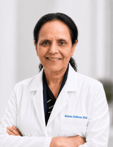 Portrait of Dr. Rubina Hakeem
